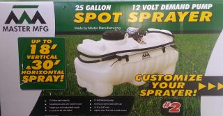 25 GALLON SPRAYER-SHURFLO PUMP