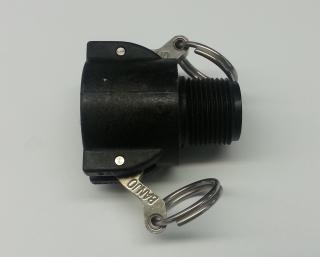 QUICK COUPLER 1 1/4" POLY