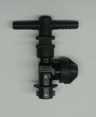 DOUBLE QJ CK VALVE ASSY 3/8"