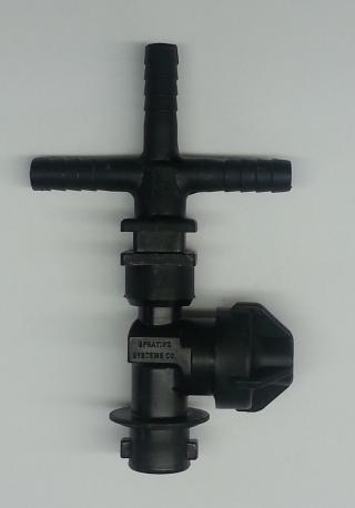 TRIPLE QJ CK VALVE ASSY 3/8"
