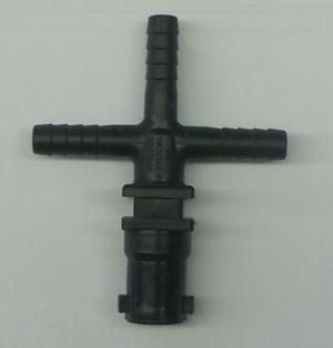 TRIPLE HOSE CONNECTOR 3/8"